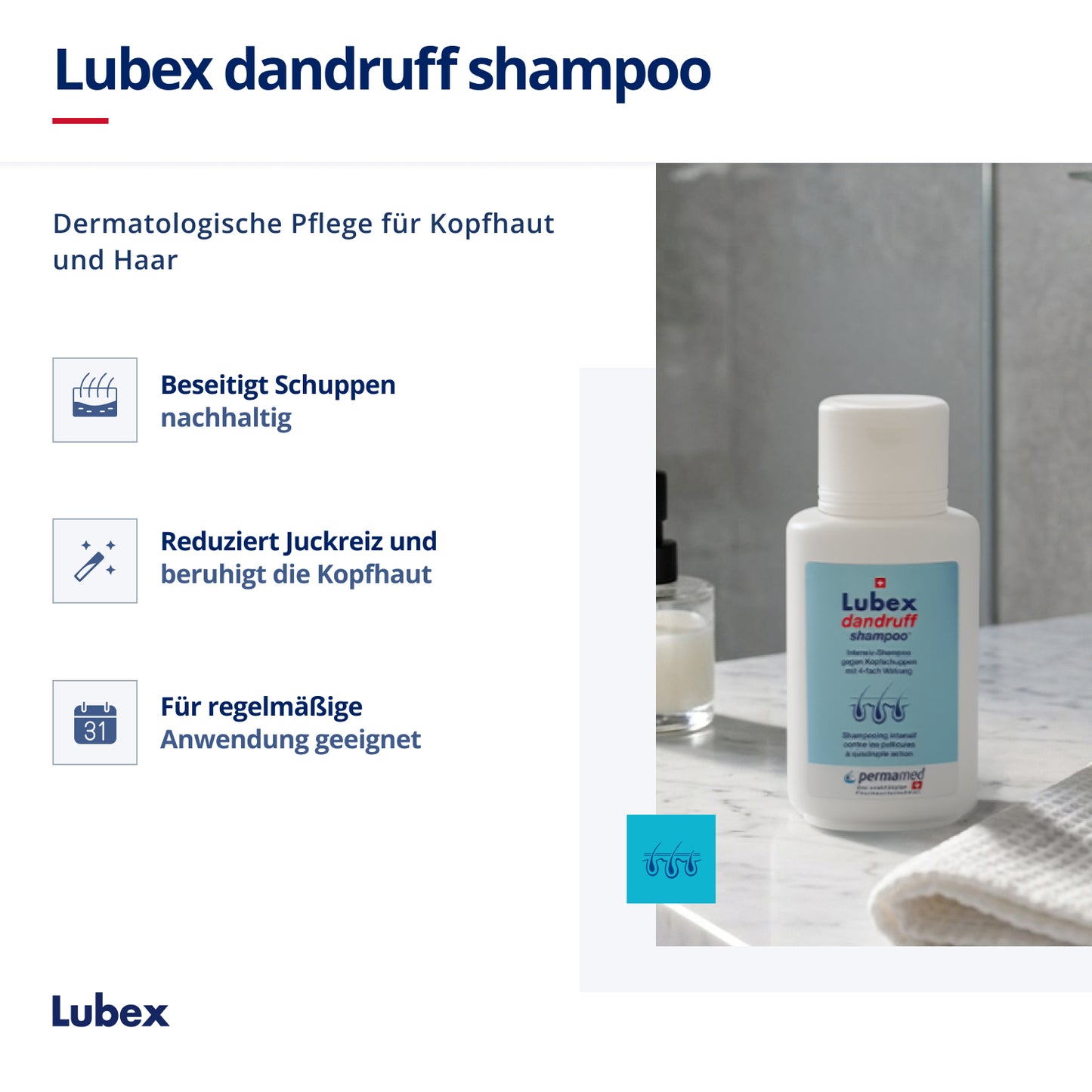 Lubex dandruff shampoo