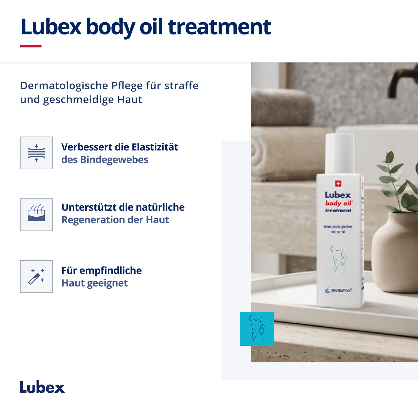 Lubex body oil treatment
