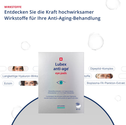 Lubex anti-age eye pads