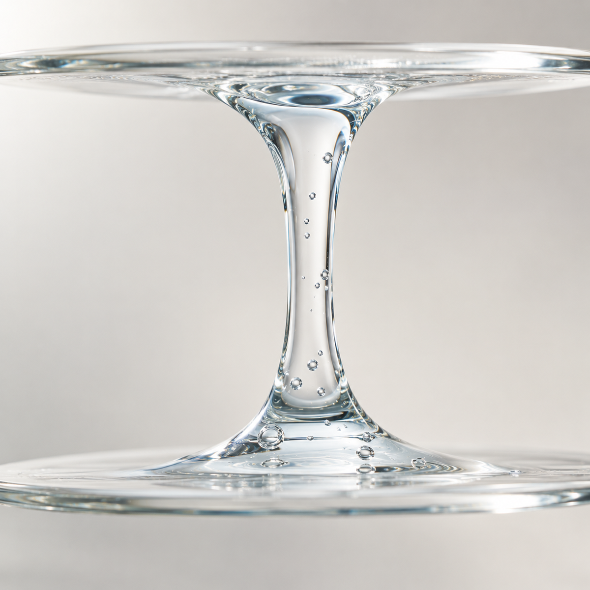 Transparente Serum-Textur