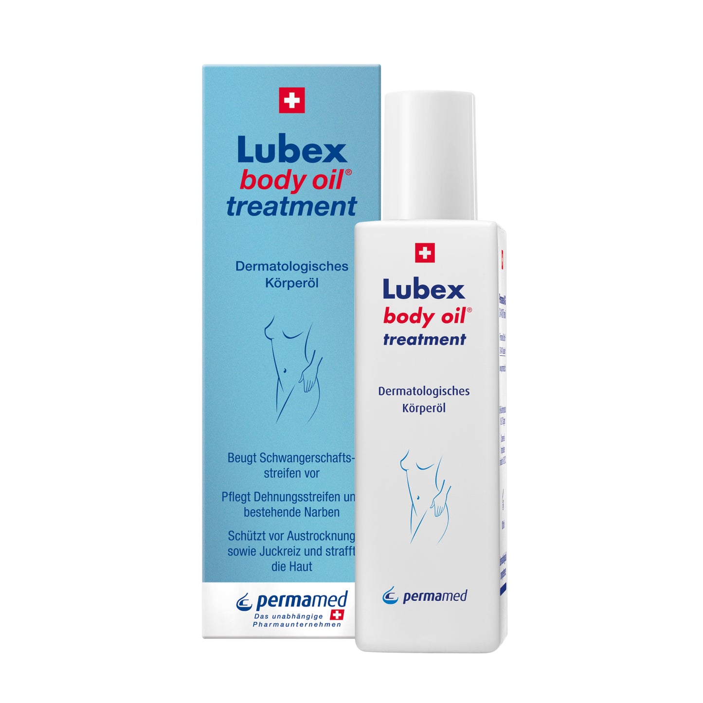 Lubex body oil treatment