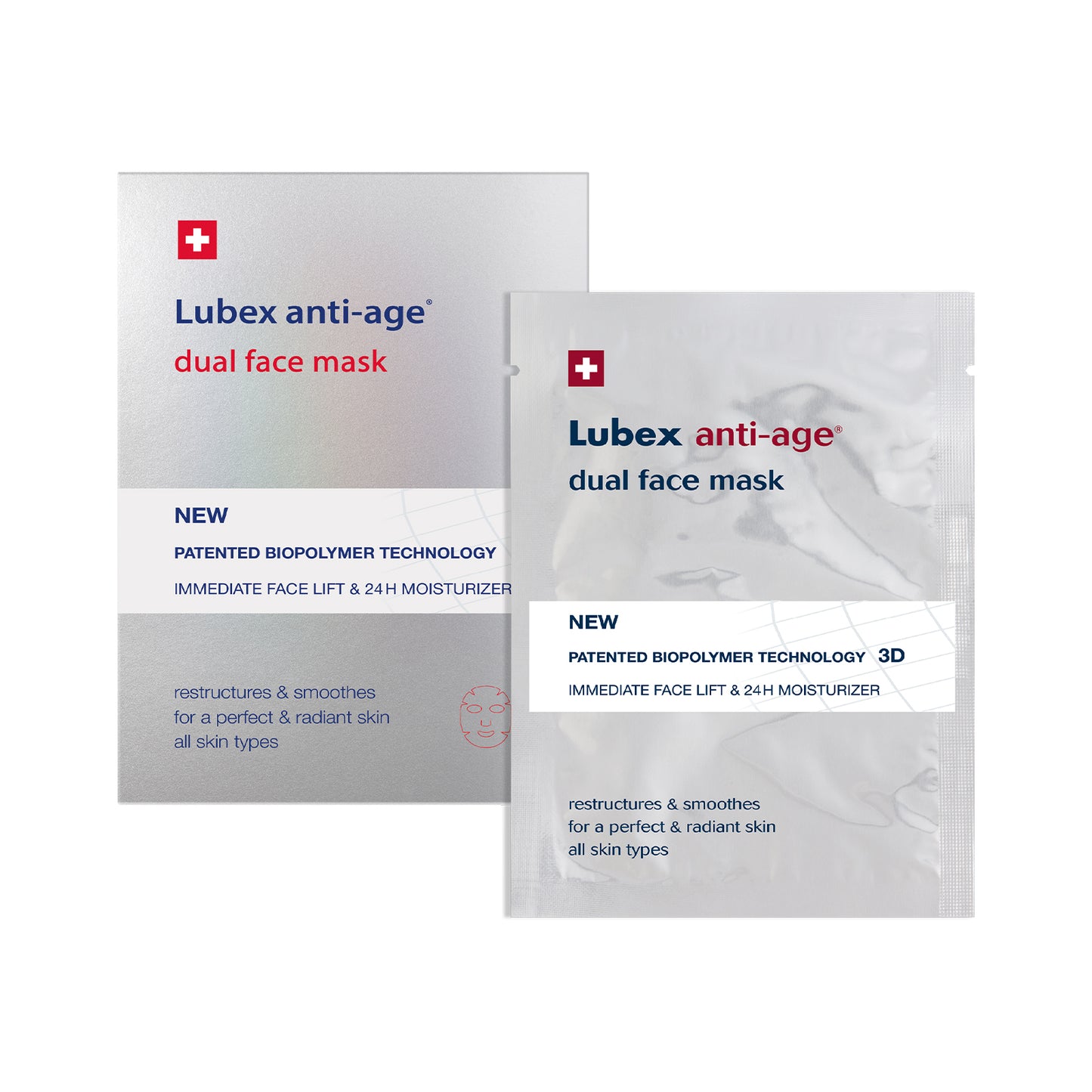 Lubex anti-age dual face mask