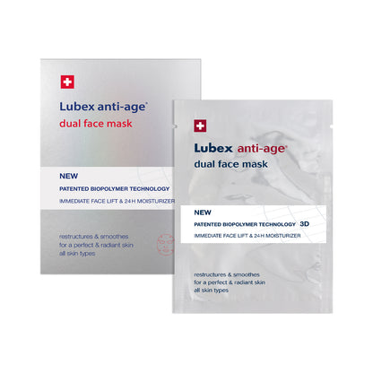Lubex anti-age dual face mask